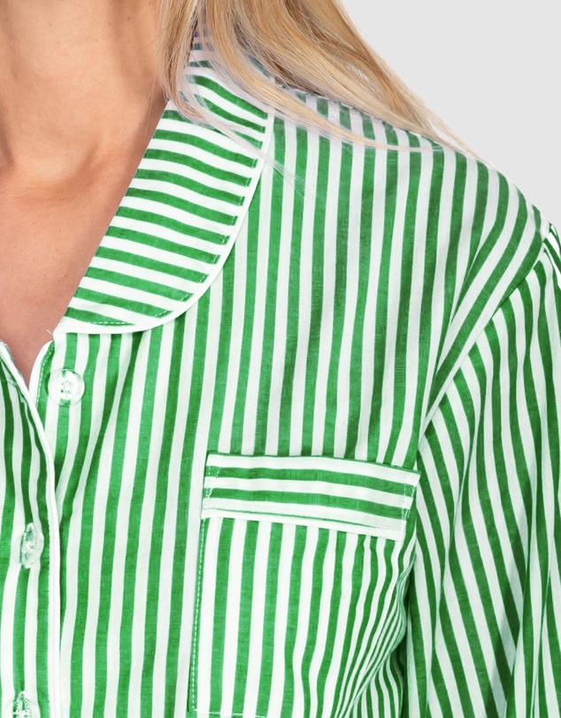 Sant And Abel - Women’s Braddock Green Long PJ Set
