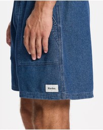 Rhythm - Textured Wale Jam Shorts