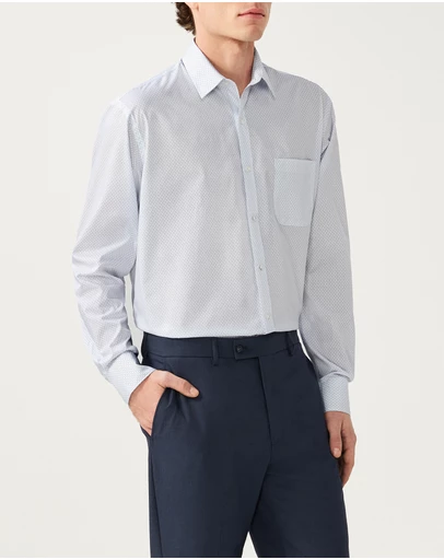 Van Heusen - Hexagon Print Shirt