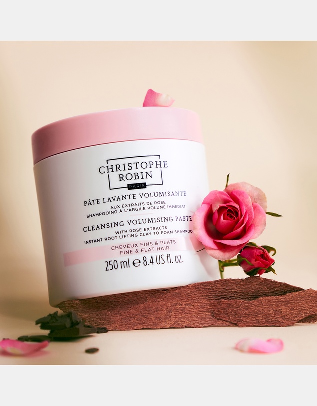 Christophe Robin - Cleansing Volumizing Paste With Pure Rassoul Clay And Rose Extracts 250ml
