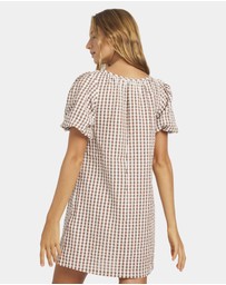 Roxy - Womens Delilah Check Mini Dress