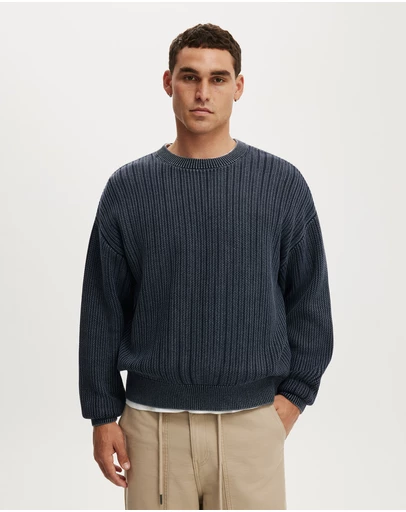 Cotton On - Box Fit Crew Knit