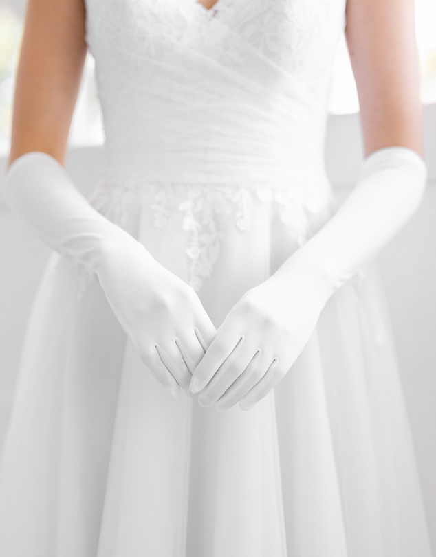 Ivory Knot - Marissa Debutante Gloves
