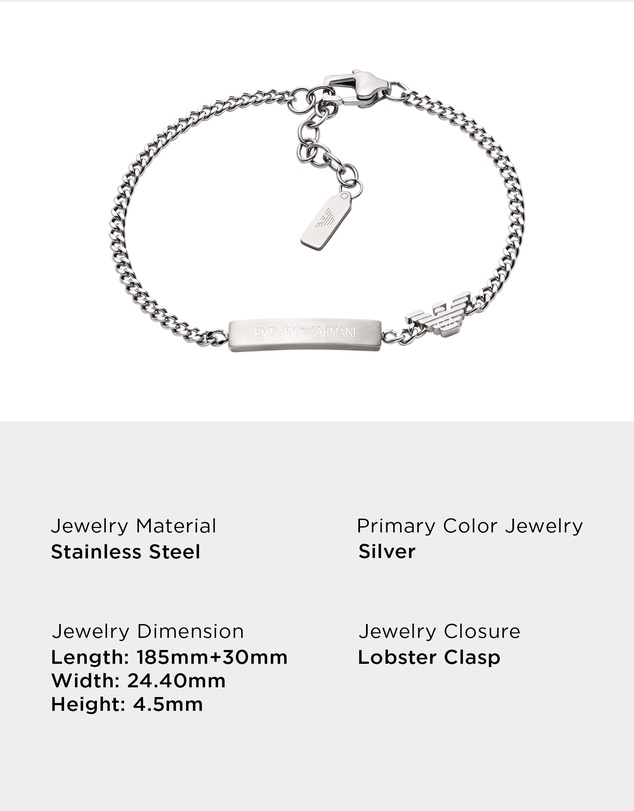 Emporio Armani - Silver Bracelet