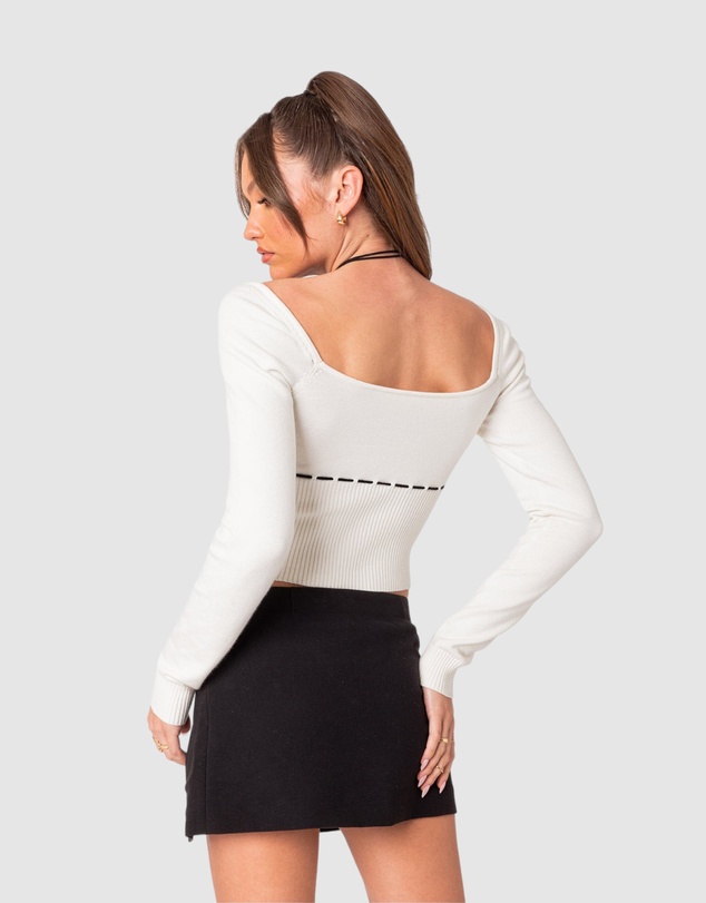 EDIKTED - Natasha Knit Top