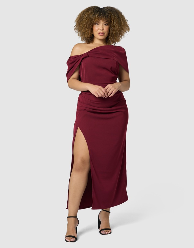 Pink Dusk by Curve Project - Damn Fine Maxi Dress