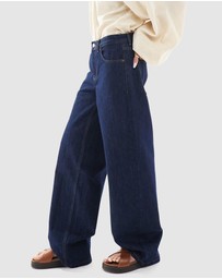 TOPSHOP - Cinch Low Rise Relaxed Jeans