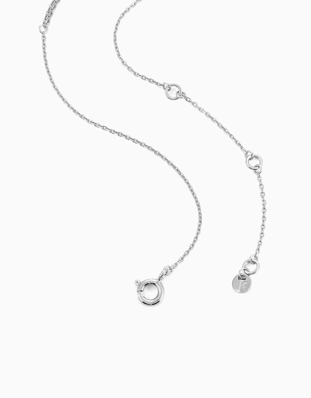 Michael Kors - Premium Silver Tone Pendant Necklace