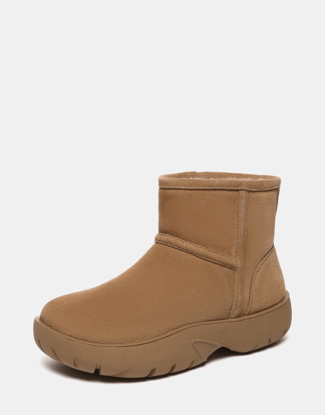 EVERAU - Australian Shepherd Ugg Salma Mini Cow Suede Upper UGG Boots