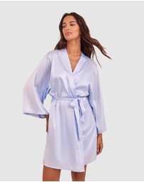 Bras N Things - Pippa Short Wrap - Light Blue