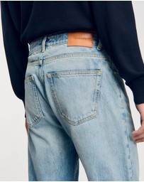 Sandro - Regular Stonewash And Whiskers Jeans
