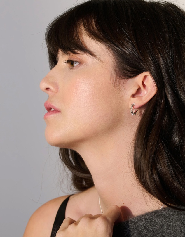 Rachel Jackson - Electric Goddess Mini Gold Hoop Earrings