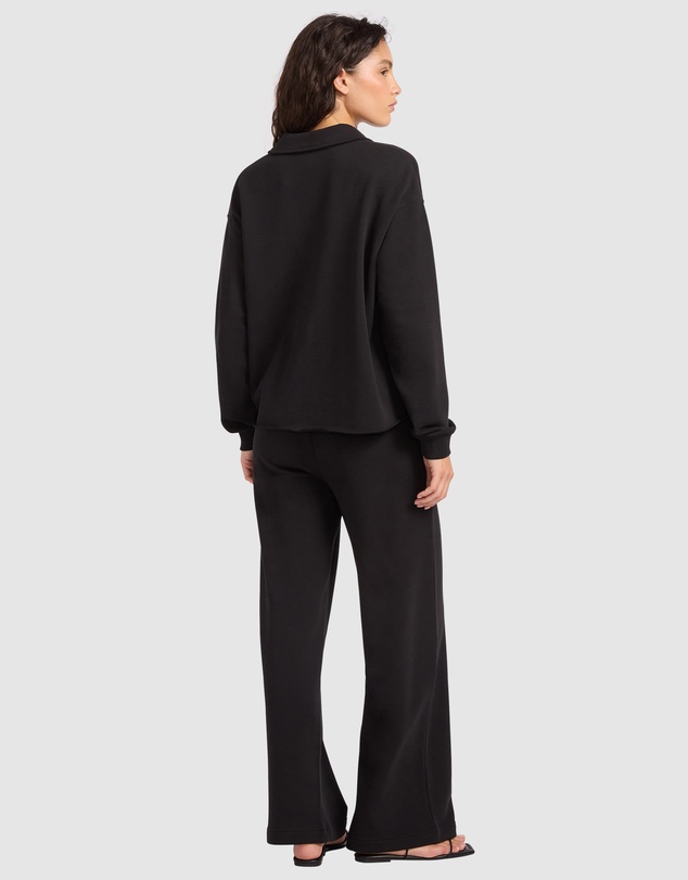 Seafolly - French Terry Polo Popover