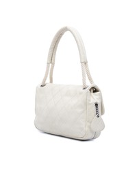 Pre-Loved by Azura Reborn - Pre-Loved Quilted Calfskin Expandable Zip Yacht Flap