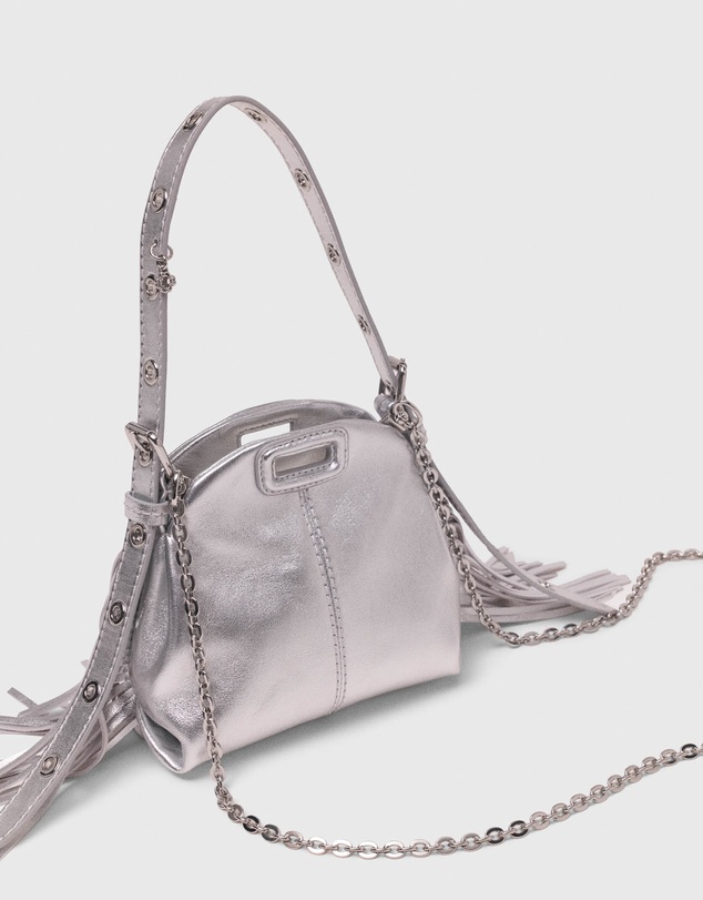 Maje - Miss M Micrometal Small Leather Goods