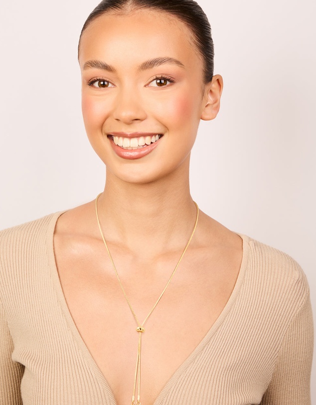 Lovisa - Gold Plated Adjustable Toggle Y-Necklace