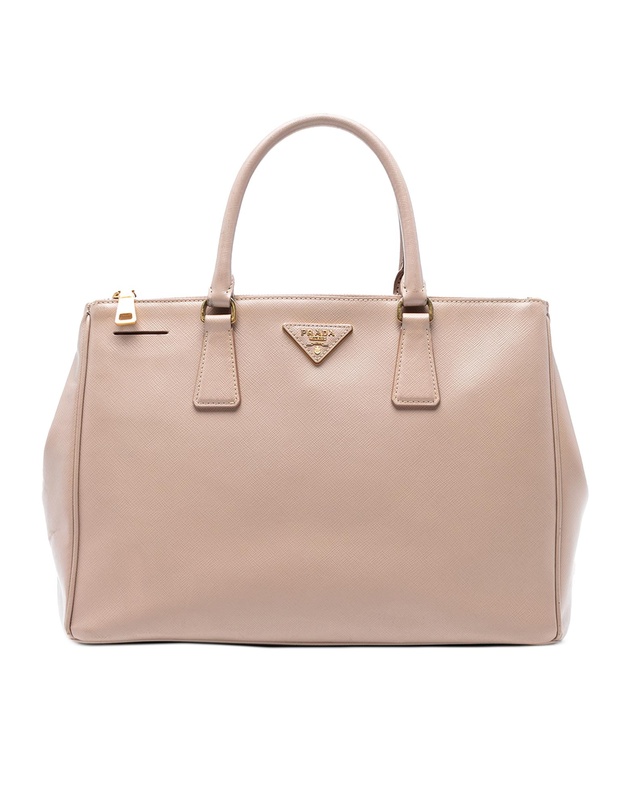 Pre-Loved by Azura Reborn - Pre-Loved Large Saffiano Lux Galleria Double Zip Tote