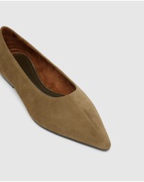 Oxford - Reece Suede Pointy Flat