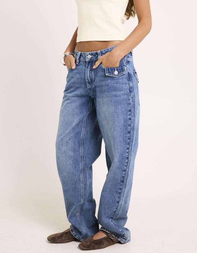 Insight - Low Rise Bobby Y2K Denim Jeans