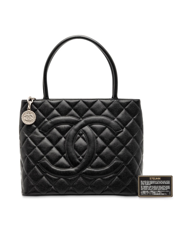 Pre-Loved by Azura Reborn - Pre-Loved Caviar Medallion Tote