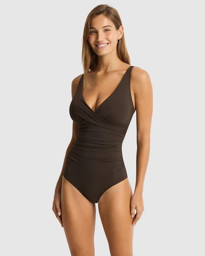 Sea Level Australia - Essentials Edit Cross Front Multifit One Piece