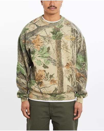 Vintage by The Real Deal - Pre Loved - Vintage 90s North Fork Hunt Club Realtree Camo Sweatshirt