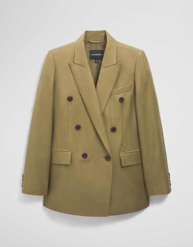 Country Road - Double Breasted Tailored Blazer