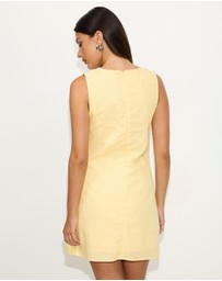 Dazie - Beach Baby Beaded Mini Dress