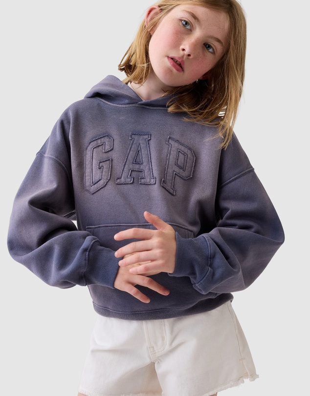 GAP - Su26 Logo Abv PO Hood - Teens