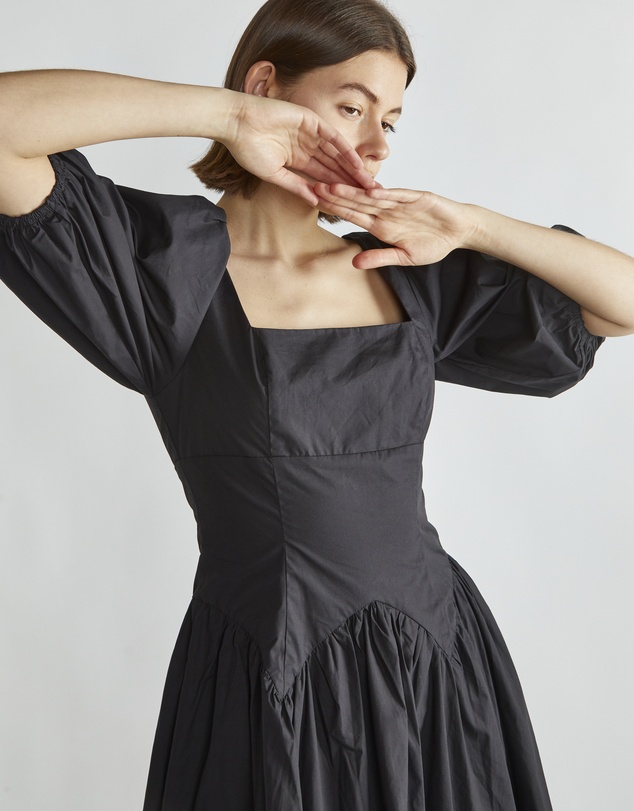 Glamorous - Square neck maxi dress