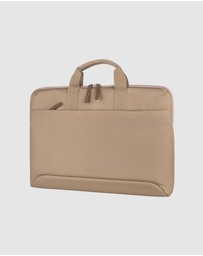 Tucano - Tucano Smilza Super Slim Laptop Bag Beige Fits 15.6 Inch Laptops Lightweight Durable Eco