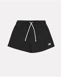 New Balance - French Terry Small Logo Shorts