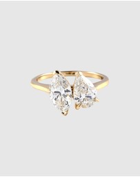 Von Treskow - Twin Flame Ring (2.00ct lab diamonds)