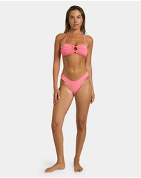 Roxy - Womens SD Beach Classics Bandeau Bikini Top