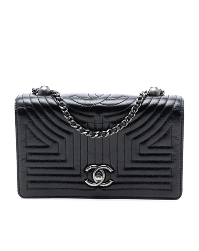 Pre-Loved by Azura Reborn - Pre-Loved Small Quilted Calfskin Korean Garden Flap