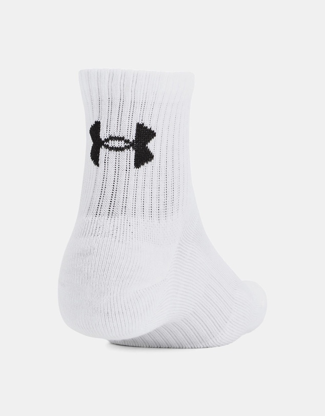 Under Armour - 3-Pack UA Training Cotton Quarter Socks