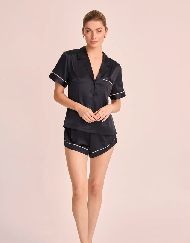 Homebodii - Grace Short Satin Pyjama Set