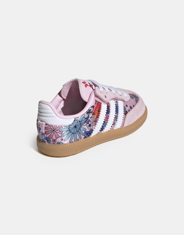 adidas Originals - Adidas Liberty London Samba OG Comfort Closure Elastic Lace Shoes - Babies