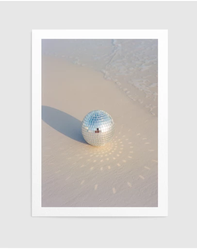 Olive et Oriel - Disco Beach Iv by Bethany Young Art Print
