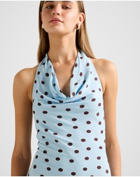 Forever New - Carter Cowl Neck Midi Dress