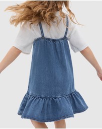 Seed Heritage - Drop Waist Denim Dress