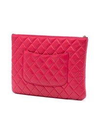 Pre-Loved by Azura Reborn - Pre-Loved Medium Quilted Lambskin O Case Clutch
