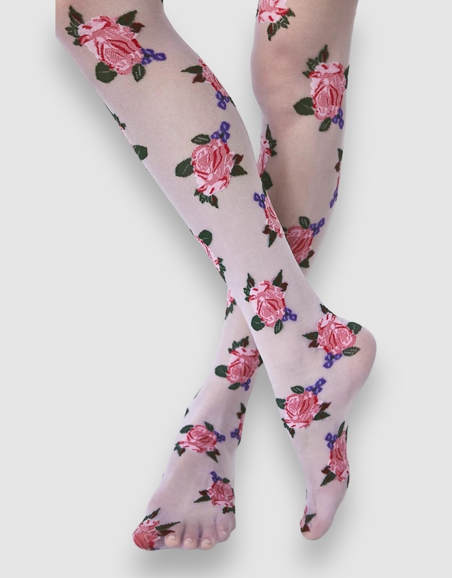 High Heel Jungle - Blushing Sheer Tights
