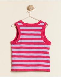 Decjuba Kids - Harper Logo Tank - Teens