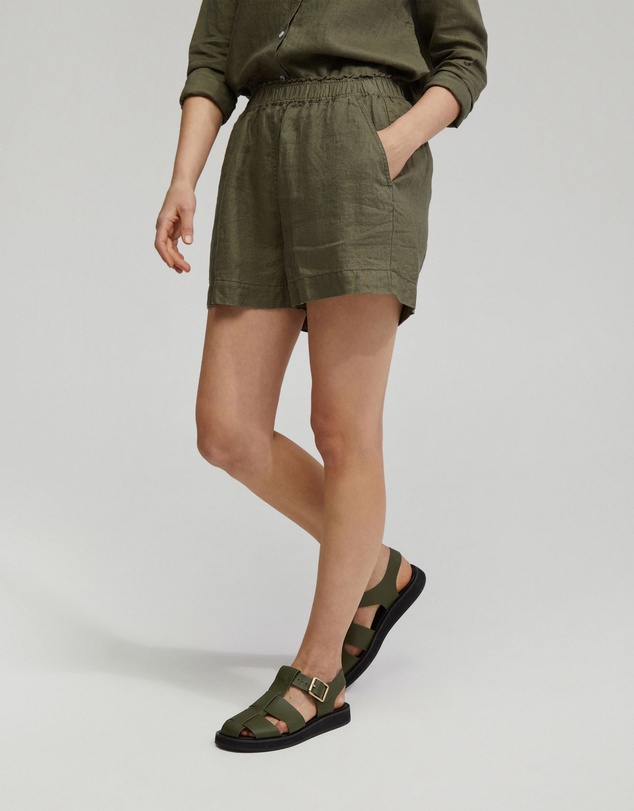Oxford - Cleo Linen Shorts