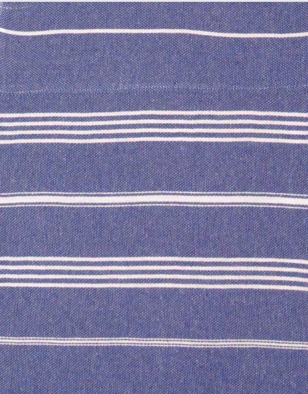 Tolu Australia - Adult Hooded Beach Towel in Navy Stripes – Quick-Dry Swim Poncho for Swimming & Surfing