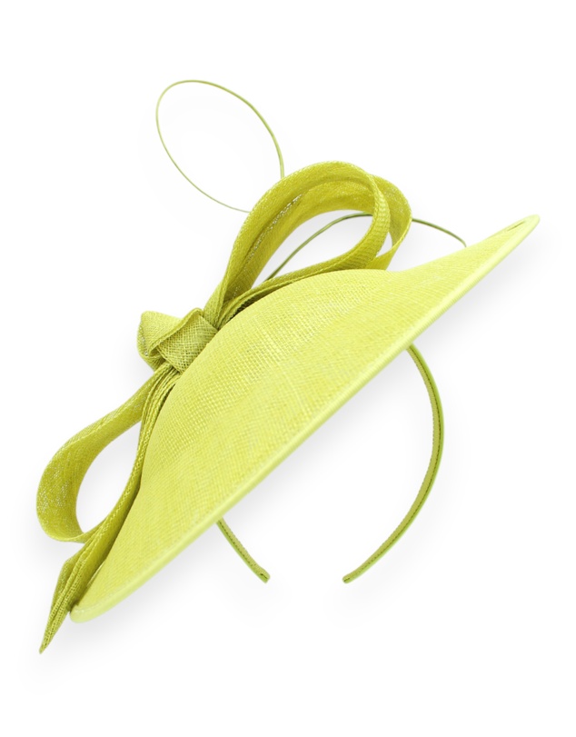 Morgan & Taylor - Haisley Fascinator in Lime Green
