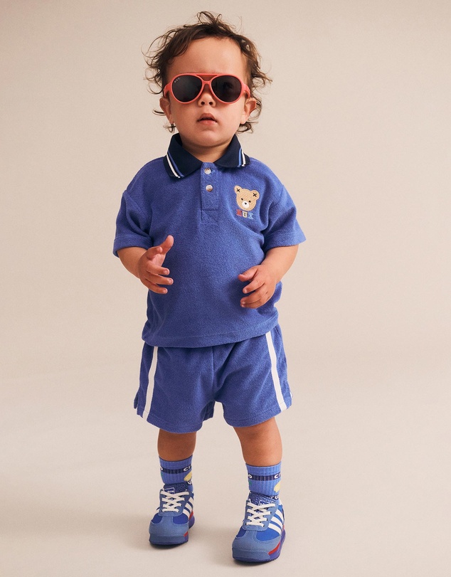 Huxbaby - Hux Towelling Polo - ICONIC EXCLUSIVE - Babies-Kids