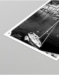 LEGGERA - Yachts of Portofino B&W Print