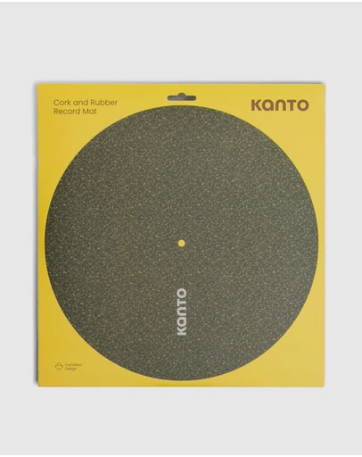 iWorld - Kanto TT-CRM Anti-Static Cork and Rubber Turntable Mat